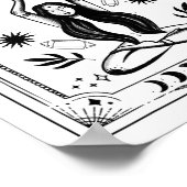 魔女の花嫁コベン タロット 天体 ゴシック バチュラー ポスター (角)