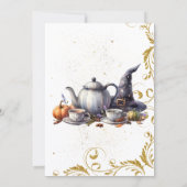 魔女の茶 招待状 (裏面)