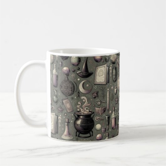 魔女の薬局 コーヒーマグカップ (左)