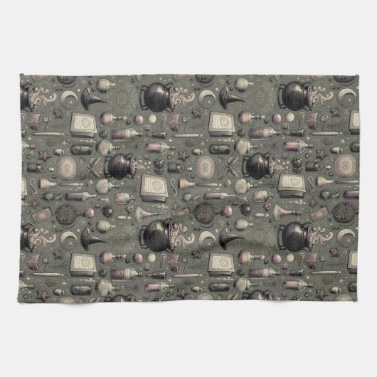 魔女の薬屋 キッチンタオル (横)