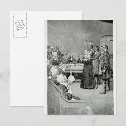 魔女の裁判 ポストカード (正面/裏面)