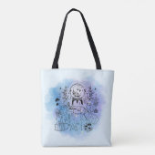 魔女の視覚：神秘的な先見性デザイン トートバッグ (裏面)