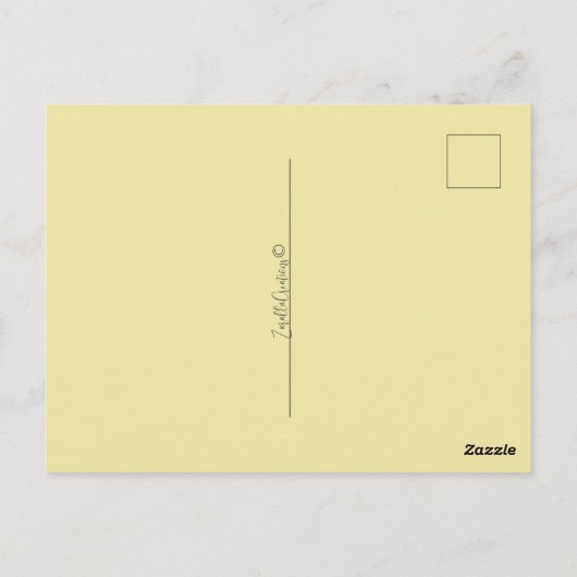 魔女の詩 ポストカード (裏面)