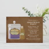 魔女の調合とトリカブトのハロウィンパーティー 招待状 (スタンド正面)