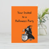 魔女の調合 ハロウィンパーティーの招待状 招待状 (スタンド正面)