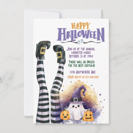 魔女の調合  招待状 (正面)