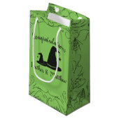 魔女の赤ちゃんシャワーハロウィーン スモールペーパーバッグ (正面アングル)