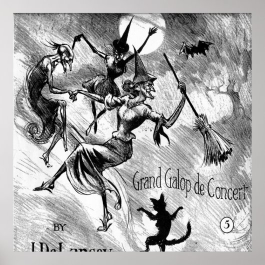 魔女の踊り ポスター (正面)