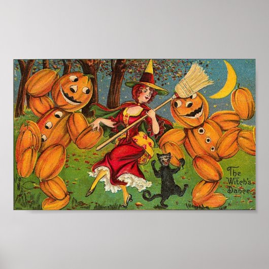 魔女の踊り ポスター (正面)