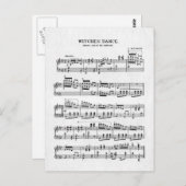 魔女の踊り ポストカード (正面/裏面)