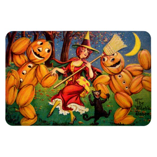 魔女の踊り マグネット (横)