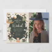 魔女の通る道 パーティーへ サンキューカード (正面)