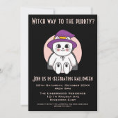 魔女の道からパーティーハローウィンパーティ 招待状 (正面)