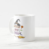 魔女の道でキャンディ コーヒーマグカップ (正面左)