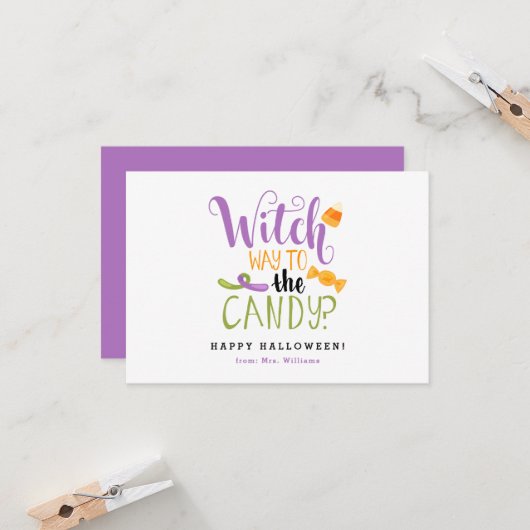 『魔女の道』 カード (正面/裏面インサイチュ)