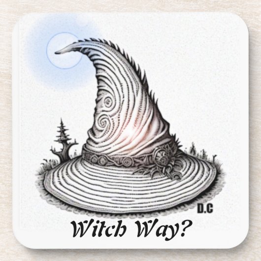 魔女の道？: コースター (正面)