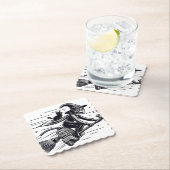 魔女の邪悪な速いハロウィーン脱出！ ペーパーコースター (インサイチュ)