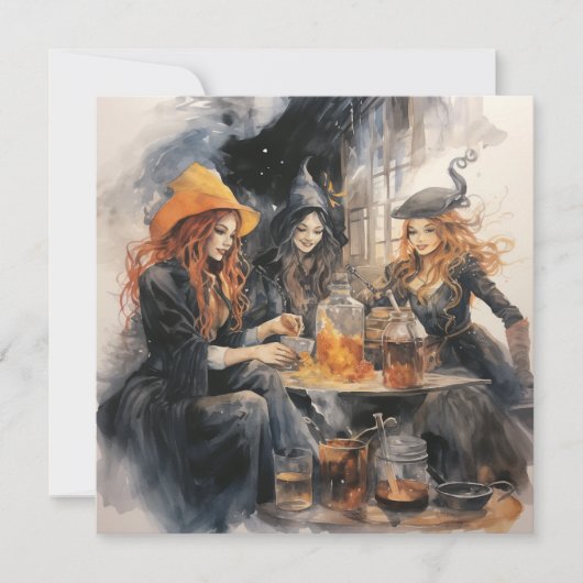 🔮🍹「魔女の醸造とクルー」 🍹🔮 招待状 (正面)