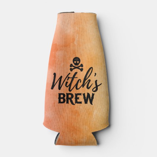 魔女の醸造毒スカルクロスボーンハロウィーン ボトルクーラー (正面)