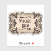 魔女の醸造薬用ラベル シール (シート)