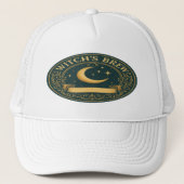 魔女の醸造 – クレセントムーン&スターヴィンテージバッジ キャップ (正面)