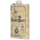 魔女の醸造 – ダークゴシック風ユーモア フラスク (左)