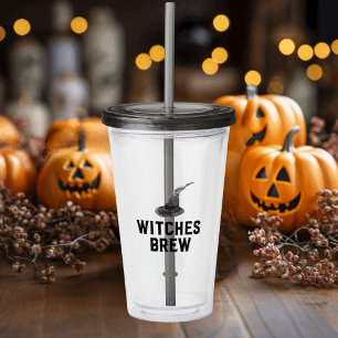 魔女の醸造 ハッピーハローウィン Witches Hat アクリルタンブラー