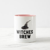 魔女の醸造 |ハッピーハローウィン | Witches Hat ツートーンマグカップ (中央)