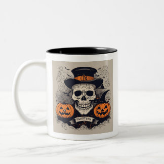 魔女の醸造:ハロウィン不気味マグ ツートーンマグカップ