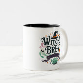 魔女の醸造 – ハロウィーン ツートーンマグカップ (正面右)