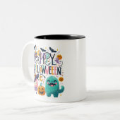 魔女の醸造 – ハロウィーン ツートーンマグカップ (正面左)