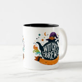 魔女の醸造 – ハロウィーン ツートーンマグカップ (正面右)