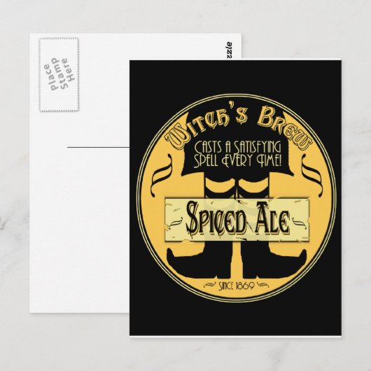 魔女の醸造 ポストカード (正面/裏面)