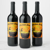 魔女の醸造 ワインラベル (ボトル)