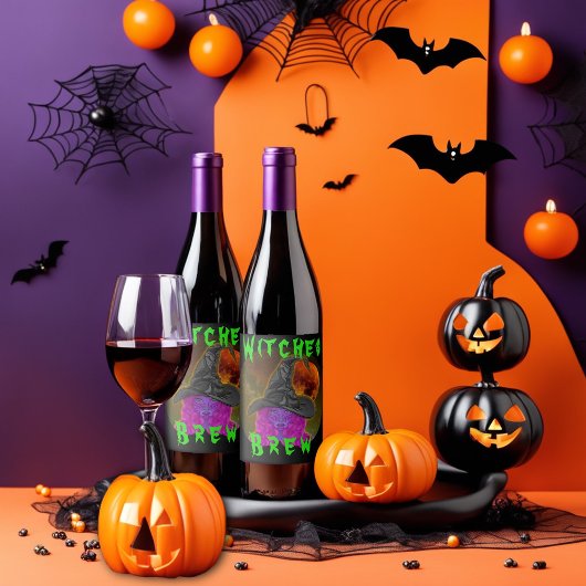 魔女の醸造 ワインラベル