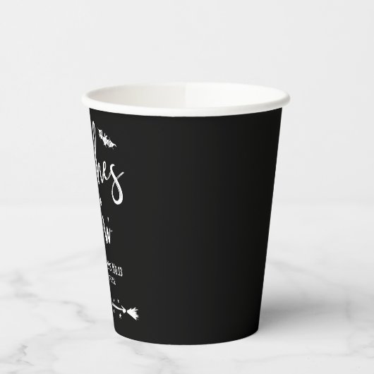 魔女の醸造 紙コップ (左)