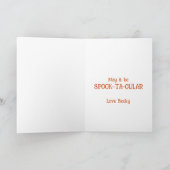 魔女の鍋 ハッピー ハロウィン シーズンカード (内部)