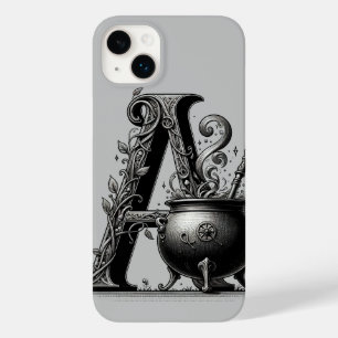 魔女の鍋 魔女の文字 A カスタムイニシャル Case-Mate iPhone 14 PLUSケース