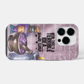 魔女の陽気な頭の中 iPhoneケース (裏面横)