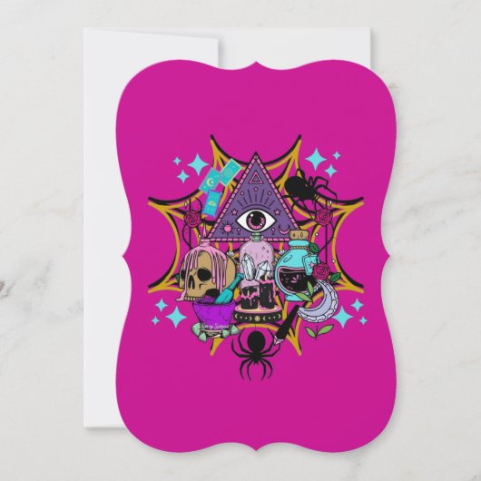 魔女の雰囲気と蜘蛛 (正面)