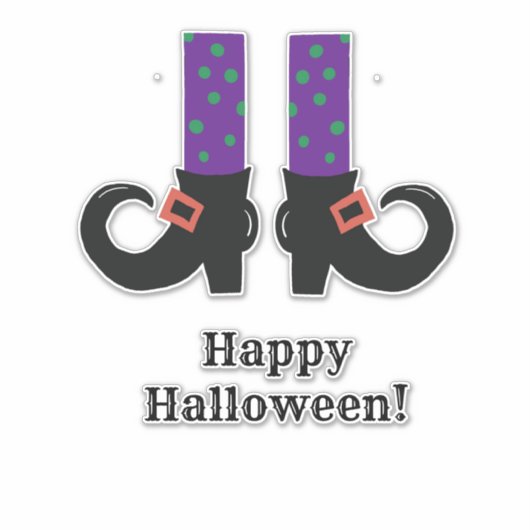 魔女の靴 シール (正面)