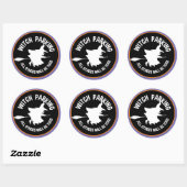 魔女の駐車場は他の人々は全て無料 |魔女 ラウンドシール (シート)