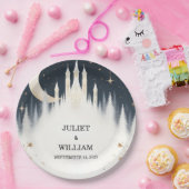 魔女の魔法の夢の神秘的な星ムーン結婚ズ ペーパープレート (パーティー)