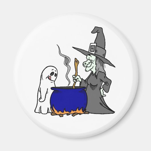 魔女の魔法の鍋 餓鬼 マグネット (正面)