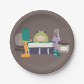 魔女の魔道具材料ハロウィーン ペーパープレート (正面)