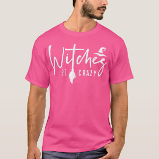 魔女はおかしい 魔女のオーラ 魔女の女 スプーキーハロウィンH Tシャツ