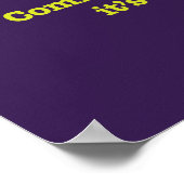 魔女はおばあちゃんを作れ。 ポスター (角)