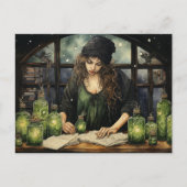 魔女はがき ポストカード (正面)