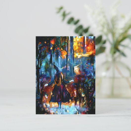 魔女はがき ポストカード (スタンド正面)