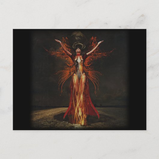 魔女はがき ポストカード (正面)